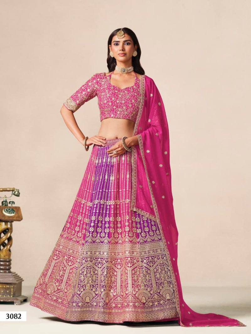 Mehvish Vol 38 By Dani Creation Faux Georgette Designer Lehenga Choli